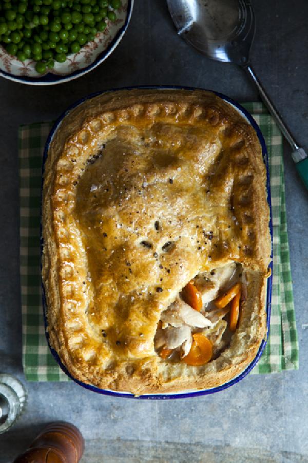 BRAISED RABBIT PIE